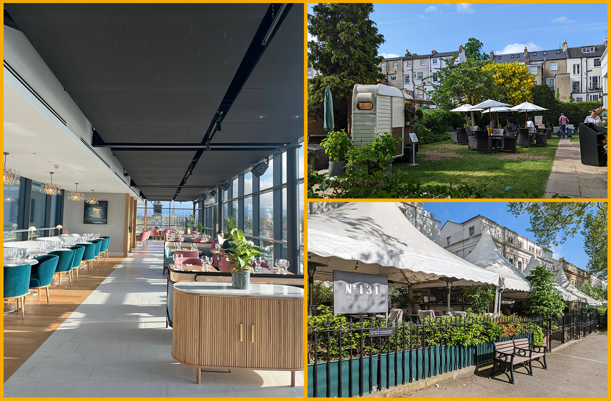 Nook on Five, Queens Hotel and No 131 Cheltenham